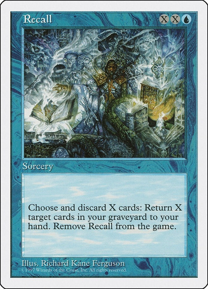 Image for Recall (5ED) - Magic: The Gathering