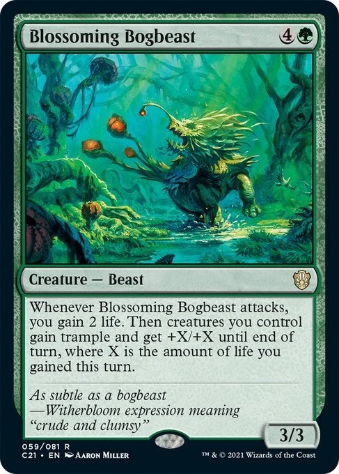 Blossoming Bogbeast (59) (C21) Japanese