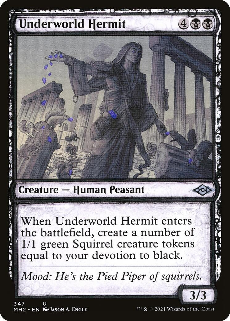 Underworld Hermit (Showcase) (347) (MH2) Spanish