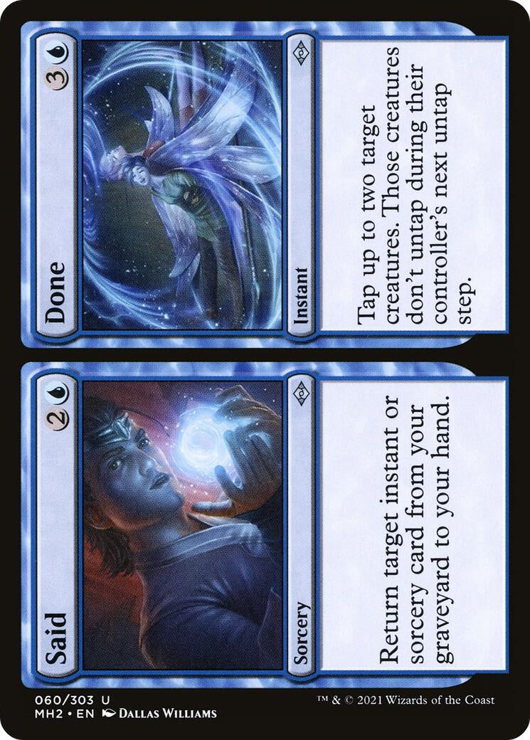 Said // Done (60) (MH2)