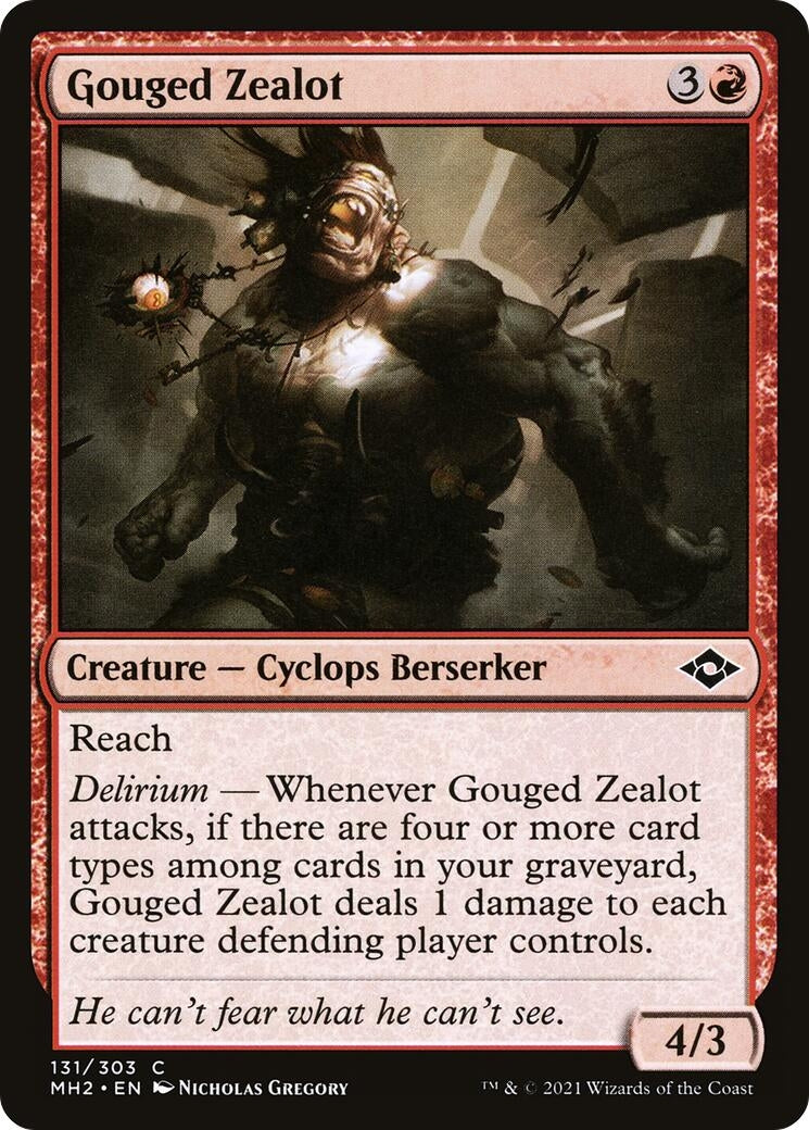 Gouged Zealot (131) (MH2) Japanese