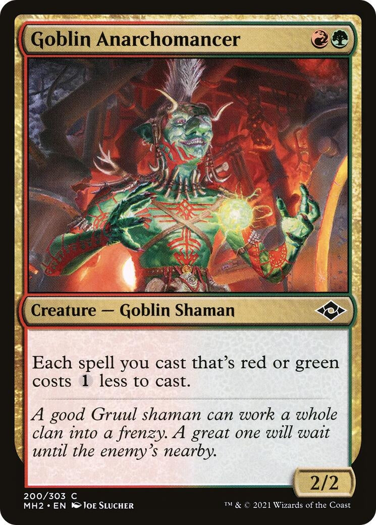 Goblin Anarchomancer (200) (MH2) Japanese