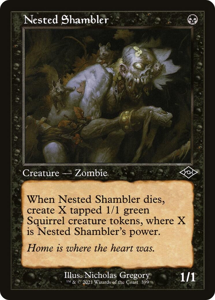 Nested Shambler (Retro Frame) (399) (MH2) Japanese
