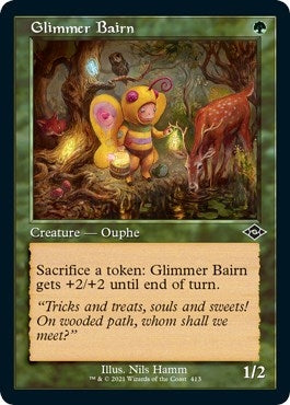 Glimmer Bairn (Retro Frame) (Foil Etched) (413) (MH2) Japanese