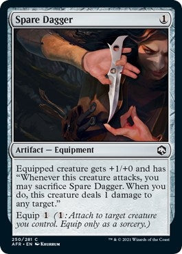 Spare Dagger (250) (AFR) Japanese