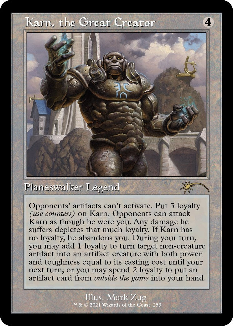 Image for Karn, the Great Creator (253) (SLD) - Magic: The Gathering
