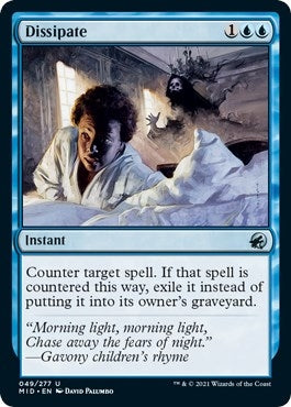 Image for Dissipate (49) (MID) - Magic: The Gathering
