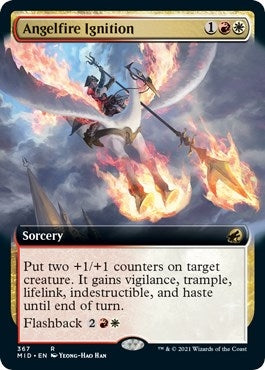 Image for Angelfire Ignition (Extended Art) (367) (MID) - Magic: The Gathering