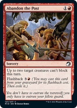 Abandon the Post (127) (MID) Japanese