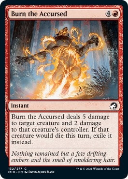 Burn the Accursed (132) (MID) Japanese