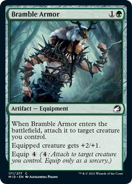 Image for Bramble Armor (171) (MID) - Magic: The Gathering