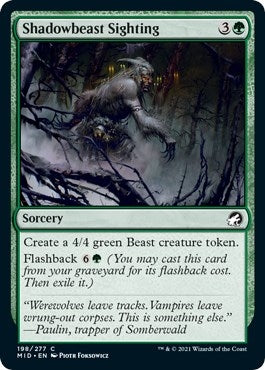 Shadowbeast Sighting (198) (MID) Japanese