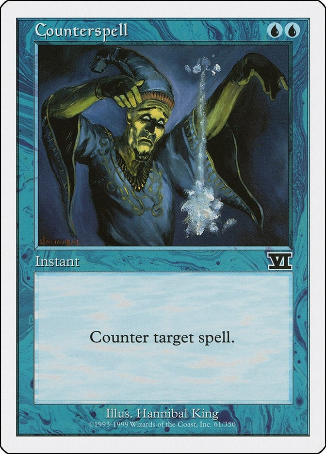 Counterspell (61) (6ED) Japanese
