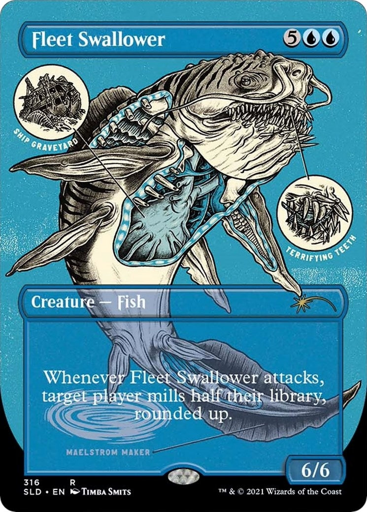 Image for Fleet Swallower (Foil Etched) (316) (SLD) - Magic: The Gathering