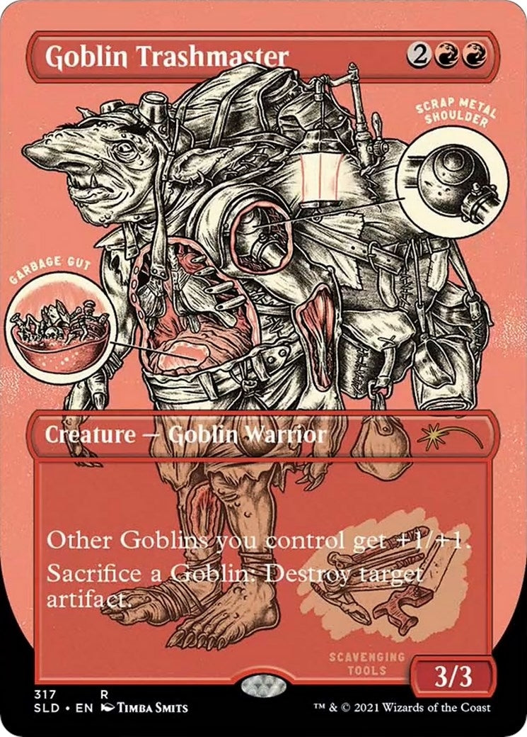 Image for Goblin Trashmaster (Foil Etched) (317) (SLD) - Magic: The Gathering
