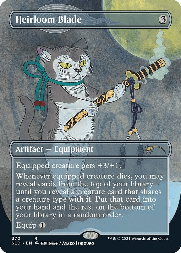 Image for Heirloom Blade (372) (SLD) - Magic: The Gathering
