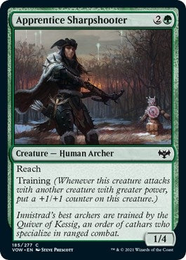 Image for Apprentice Sharpshooter (185) (VOW) - Magic: The Gathering