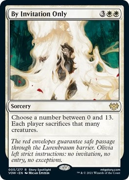 Image for By Invitation Only (5) (VOW) - Magic: The Gathering