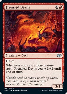 Image for Frenzied Devils (159) (VOW) - Magic: The Gathering