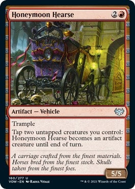 Image for Honeymoon Hearse (160) (VOW) - Magic: The Gathering