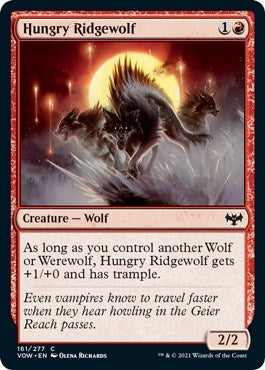Hungry Ridgewolf (161) (VOW) Japanese