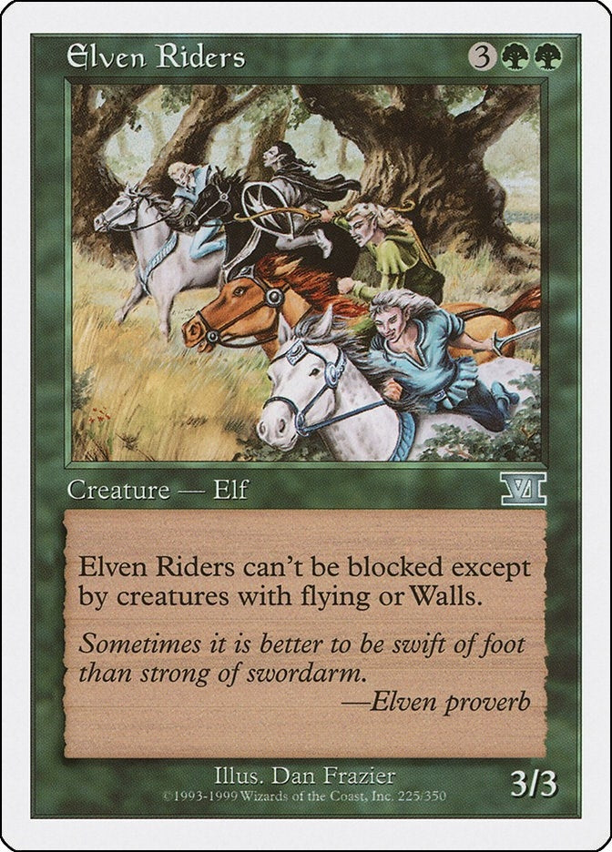 Image for Elven Riders (225) (6ED) - Magic: The Gathering