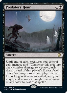 Predators' Hour (21) (VOC)