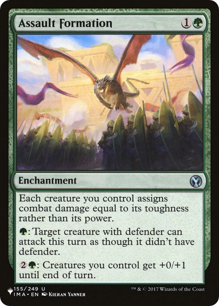 Assault Formation (155/249) (LIST)