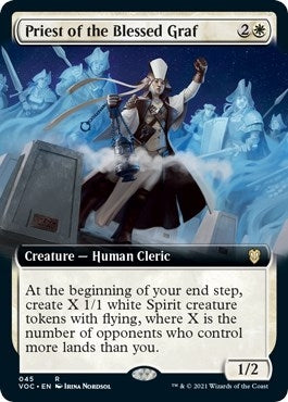 Priest of the Blessed Graf (Extended Art) (45) (VOC)
