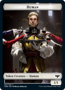 Image for Human Token (001) (1) (VOW) - Magic: The Gathering