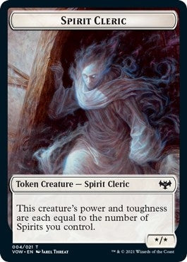 Image for Spirit Cleric Token (4) (VOW) - Magic: The Gathering