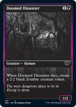Image for Doomed Dissenter (373) (DBL) - Magic: The Gathering