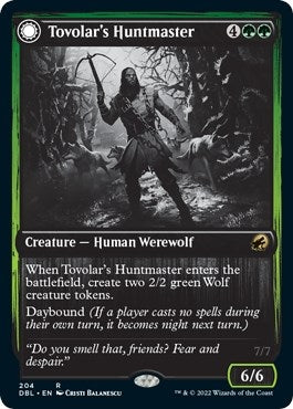 Image for Tovolar's Huntmaster (204) (DBL) - Magic: The Gathering