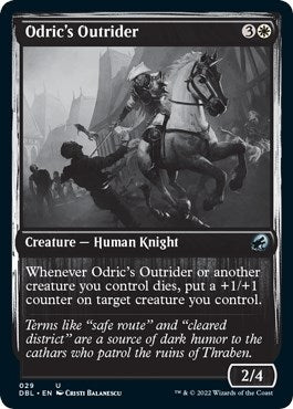 Image for Odric's Outrider (29) (DBL) - Magic: The Gathering