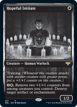 Image for Hopeful Initiate (287) (DBL) - Magic: The Gathering