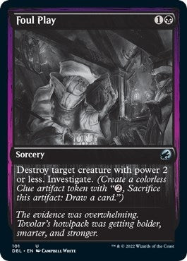 Image for Foul Play (101) (DBL) - Magic: The Gathering