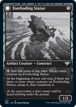 Image for Foreboding Statue (523) (DBL) - Magic: The Gathering