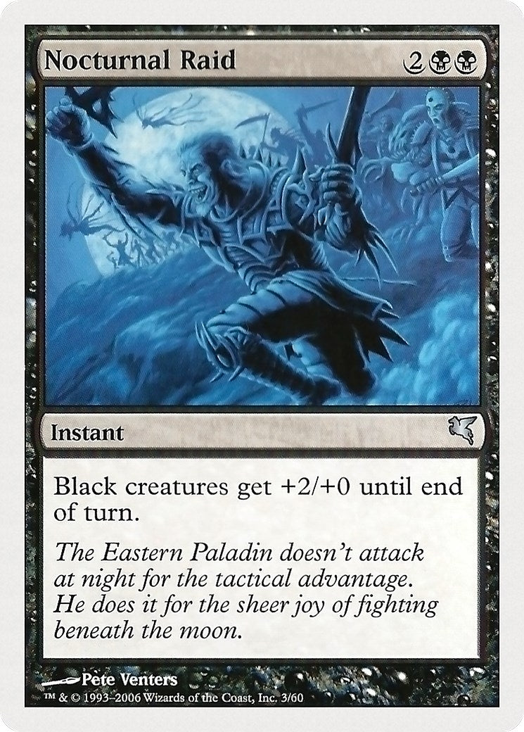 Image for Nocturnal Raid (3) (PSAL) - Magic: The Gathering