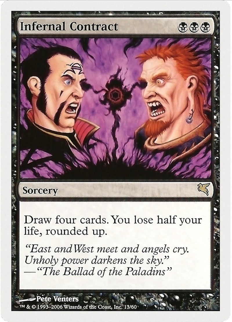 Image for Infernal Contract (13) (PSAL) - Magic: The Gathering