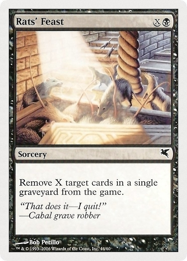 Image for Rats' Feast (44) (44) (PSAL) - Magic: The Gathering