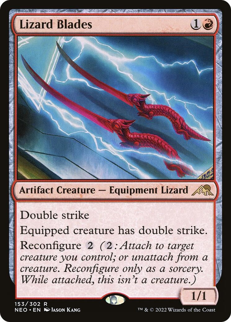 Lizard Blades (153) (NEO) Japanese