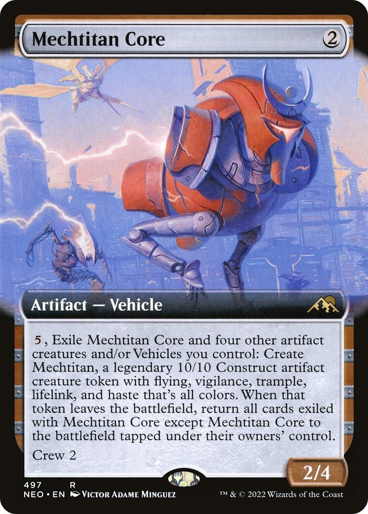 Mechtitan Core (Extended Art) (497) (NEO) Japanese
