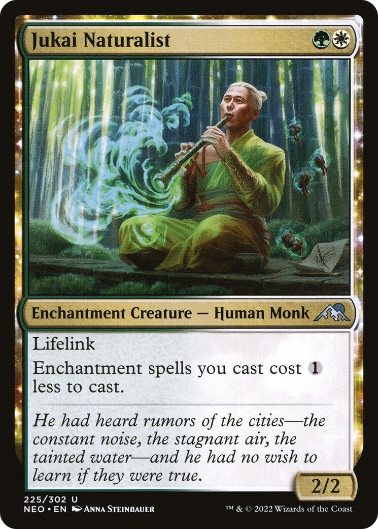 Image for Jukai Naturalist (225) (NEO) - Magic: The Gathering