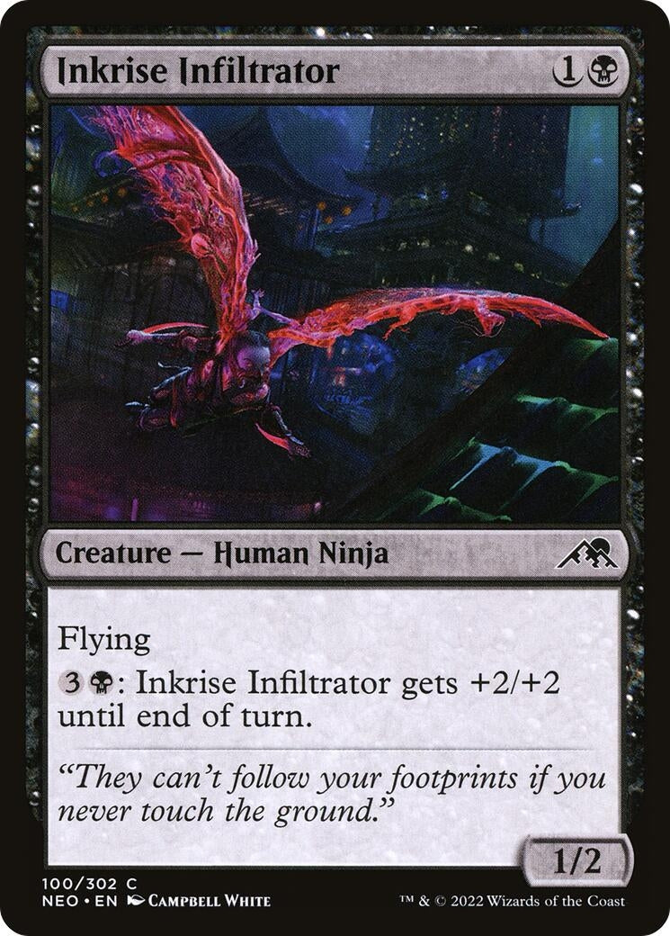 Image for Inkrise Infiltrator (100) (NEO) - Magic: The Gathering
