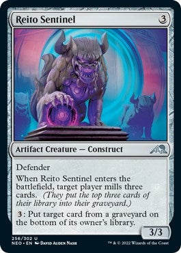 Image for Reito Sentinel (256) (NEO) - Magic: The Gathering