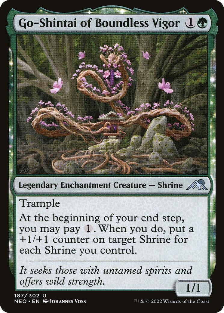 Image for Go-Shintai of Boundless Vigor (187) (NEO) - Magic: The Gathering