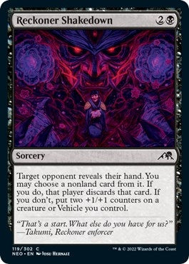 Image for Reckoner Shakedown (119) (NEO) - Magic: The Gathering