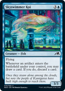 Image for Skyswimmer Koi (79) (NEO) - Magic: The Gathering