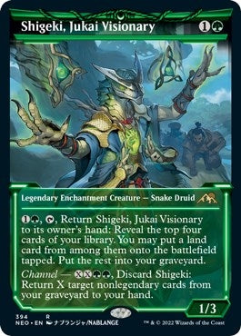 Image for Shigeki, Jukai Visionary (Showcase) (394) (NEO) - Magic: The Gathering