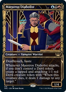 Maestros Diabolist (Showcase) (318) (SNC)